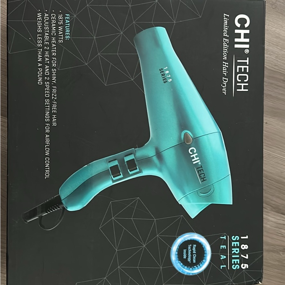 CHI TECH Teal Hair Dryer